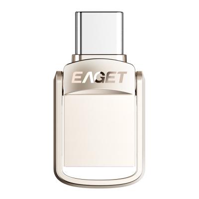 China Eaget Cu20 Metal For Laptop Phone Type-c3.1 Usb Pen Drive Mini High Speed Metal Usb Flash Drive for sale