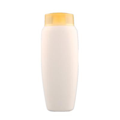 China High Quality Cosmetic 230ml HDPE Plastic Cosmetic Shampoo Bottle With Cap for sale