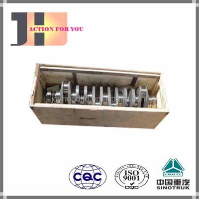 China Hot Sale Steel Truck Spare Parts Used For Sinotruk Howo Engine Part Crankshaft 161560020024 for sale