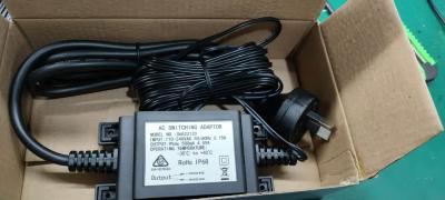 중국 야외 방수 변압기, 전원 공급 장치, 수도꼭지 용 9Vdc 500mah 4.5W IP68 방수 스위치 어댑터 판매용