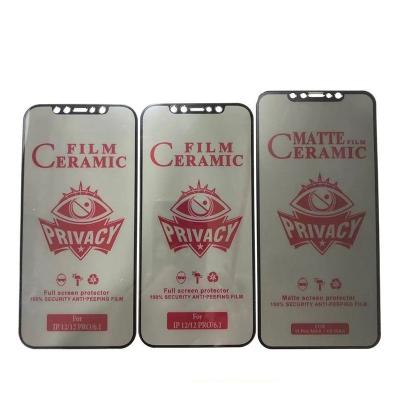 China Protect Cell Phone Privacy Cell Phone Nano Film Privacy Screen Protector HD Ceramic Tempered Film For LG K92 (5G) K62 K52 K42 for sale