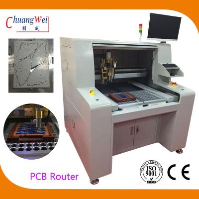 China Alto puesto de trabajo dual eficiente del PWB Singulation de la máquina del router del PWB en venta