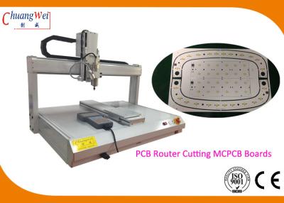 China Máquina depaneling Desktop do router do PWB área de funcionamento de 650mm x de 450mm à venda