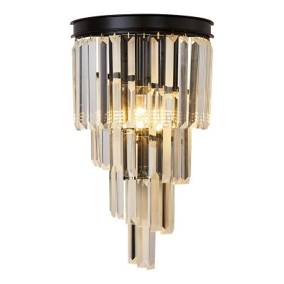 Chine 2020 Mail Sale Crystal Design Hotel Home Nice Modern Hot Popular Modern LED Living Room Decoration Gold Energy Saving Wall Lamp à vendre
