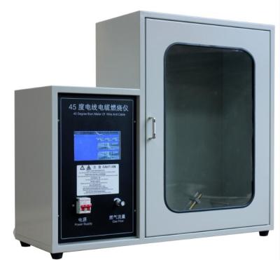 中国 ISO 6722は試験装置自動車単心ワイヤー/ケーブルの燃焼性の試験装置を始動させます 販売のため