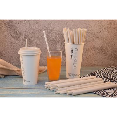China Heaven and Earth Temperature Resistance True Color Strong Plasticity Compostable Eco-Friendly Portable Biodegradable Straws for sale
