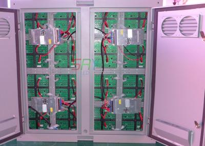 Chine Cabinet d'écran de 1R1G1B IP65 P16 LED 8000cd/sqm avec le matériel en acier de Cabinet à vendre