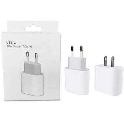 China Wholesale High Speed For Apple Iphone 12 PD Wall Charger 20W Type C Fast Charger Charging Cord For iphone 11pro 12 Charger Data Usb Cable for sale