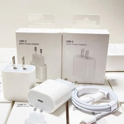 China Wholesale 20W PD Power Adapter High Speed Charger For Apple Pro USB-C C2L Max Fast Type iPhone 12 C QC4.0 Charger For iPhone 11 XS Cable for sale