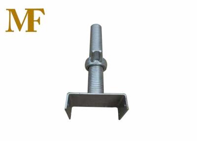 China 600mm BS1139 Adjustable Scaffolding U Head Jack Base Te koop