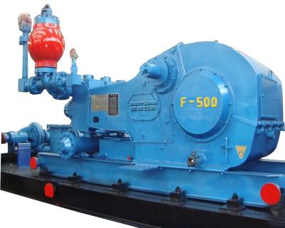 China Construction works F500 500HP Triplex Mud Pump For Drilling Rig Mud Drilling Pump China Manufacturers Piston Valve for sale