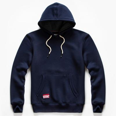 China Anti-wrinkle men's hoodies ODM FOB Factory price heavyweight men's hoodies Street style fashion blue oversized casual men's hoodies for sale