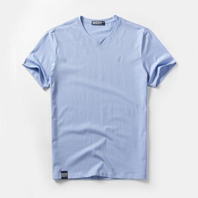 China Anti-wrinkle men's t-shirts ODM factory price Printed pattern ventilate camiseta men's t-shirts european and american cotton men's t-shirts for sale