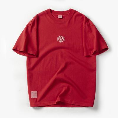 China Anti-wrinkle men's t-shirts ODM factory price Printed pattern oversized camiseta men's t-shirts european and american cotton men's t-shirts for sale
