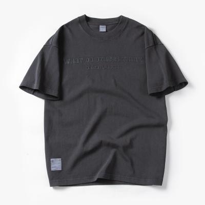 China Anti-wrinkle men's t-shirts ODM factory price Printed pattern oversized camiseta men's t-shirts european and american cotton men's t-shirts for sale