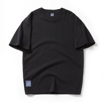 China Anti-wrinkle men's t-shirts ODM factory price Printed pattern oversized camiseta men's t-shirts european and american cotton men's t-shirts for sale