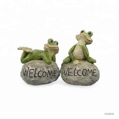 China Garden Decor Resin Frog Garden Decoration