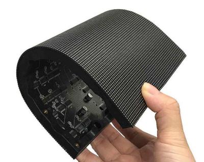 China Hochauflösende Indoor-P1.5mm Creative LED-Display Flexible Module Erneuerungsrate 3840Hz zu verkaufen