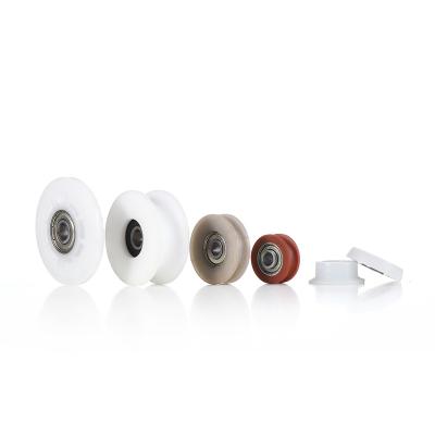 China Ball Bearings Factory Direct Sales High Speed Plastic Pulley Pulley For Sliding Door for sale