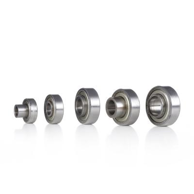 China Long Life High Speed Deep Groove Ball Bearings With Ring Bulges For Construction Works Inside for sale