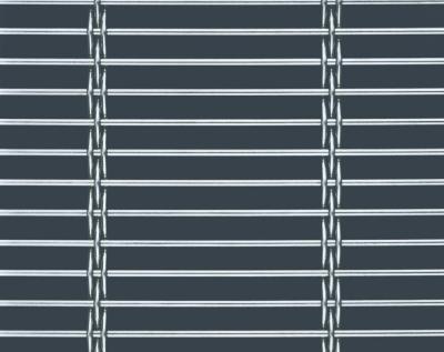 China GKD PC-FUTURA 3110 GKD PC-MIRA Material: Stainless steel Straight wire: diameter 4mm Crimped wire group:3xdiameter 3mm Straight wire pitch:110mm Thickness:10mm Open area:67.00% Weight:8.9kg/㎡ for sale