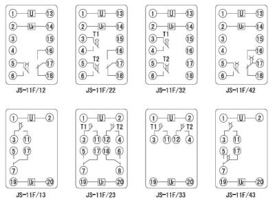 China XINJI Xinchangjiang JS-11F series power-off delay integrated circuit time relay JS-11F121 JS-11F122 JS-11F123 JS-11F124 JS-11F131 JS-11F131 JS-11F132 JS-11F133 JS-11F134 JS-11F221 JS-11F222 JS-11F223 for sale
