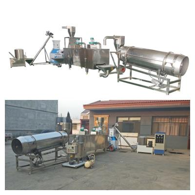 China 0.5-2t/H Floating Fish Feed Production Line With 1-12mm Mold Dog Food Extruder for sale