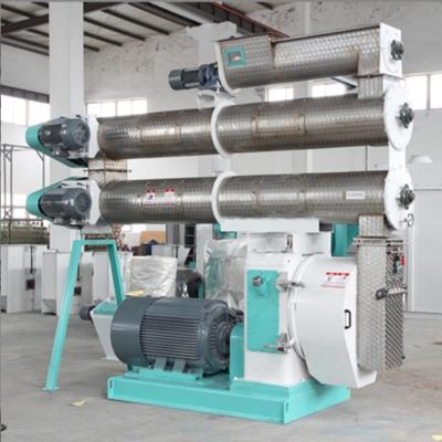 Chine 2-4 T/H Ring Die Feed Pellet Mill With Single Conditioner Animal Feed Pellet Making à vendre
