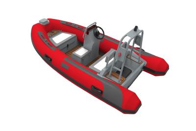China water sports & Entertainment High Speed 12ft Aluminum Rib Boats RIB360 Orca Hypalon/PVC Inflatable Rowing Dinghy for sale
