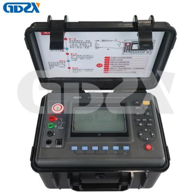 China ZX2677F 15KV 50TOhm Digital Insulation Resistance Meter With Measurement of Absorption Ratio and Polarization Index for sale