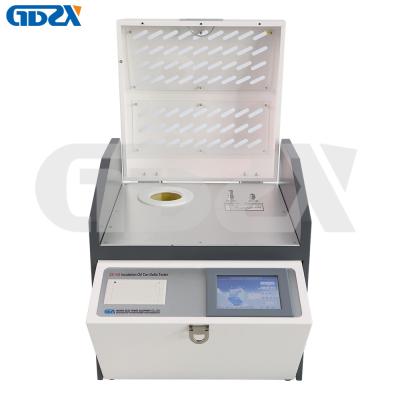 China ZX-YJS Insulation Oil Tan Delta Tester With Dielectric Loss Factor Measurement for sale
