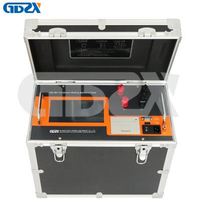 Cina ZXR-40A 40A Kit di misurazione della resistenza al riavvolgimento a corrente continua, attrezzatura di prova del trasformatore Forte antiinterferenza in vendita