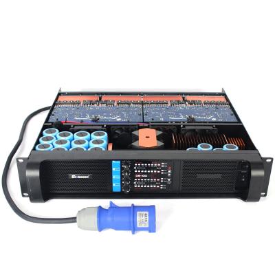 China Professional Stage/Karaoke/Conference Amplifier DS-10Q 4 Channel Power Amplifier 5000w Switch Class TD Industrial Audio Power Amplifier Waterproof European Plug for sale