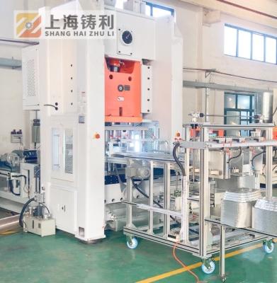 China Van het Bakselpan aluminium box making machine T80 van Turkije Machine van de het Aluminiumcontainer de Automatische Te koop