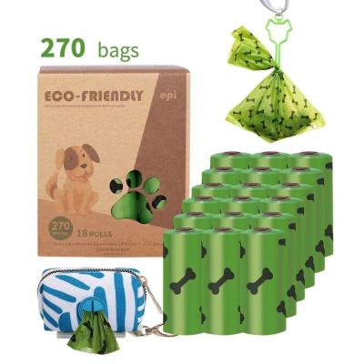 China Sustainable Manufacturer Wholesale Biodegradable Box Packed Pet Waste Bags Dog Poop Bag for sale