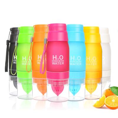 China New Sustainable Premium BPA Free Water Bottle Infuser Fruit Lemon Bottle for sale