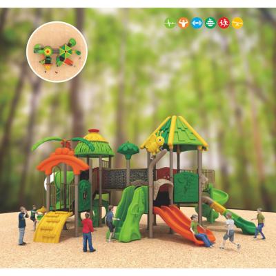 China childrens plastic playground plastic outdoor playsets for kids for sale