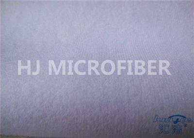 China Natural White Microfiber Loop Fabric Self-Adhesive 58 / 60