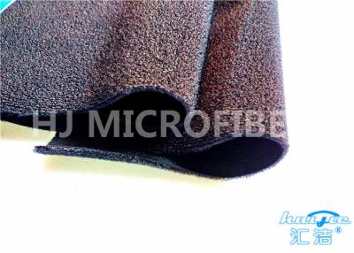 China Adhesive Black Industrial Hook & Loop Fabric / Nylon Loop Fabric for sale