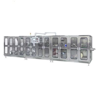 China Fully Automatic High Speed Cleaning One Piece Packing Wet Tissue Machine for sale