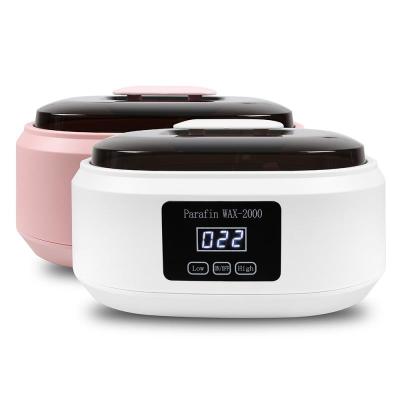 China Whitening Hand Foot Beauty Care Digital Display Control Timer Electric Beauty Salon Wholesale Plug In 200W Wax 2 Speed Heater for sale