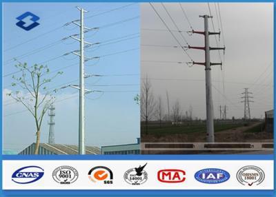 中国 HDG の鋼鉄多角形の電力の棒は、二重回路送電の棒をこします 販売のため