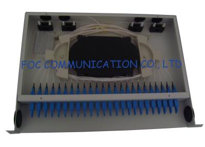 Cina adattatori in pieno caricati a fibra ottica e trecce del quadro d'interconnessione di 24Port E2000 per le Telecomunicazioni in vendita