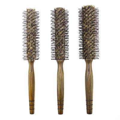China All Man And Women Oil Head Ribs Comb Wooden Lotus Hair Care Style Styling Loop Comb for sale