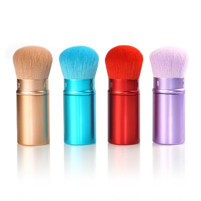 China Super Soft Soft Smudge Brush Powder Paint Portable Cover with Telescopic Foundation Makeup Brush Makeup Brush for sale