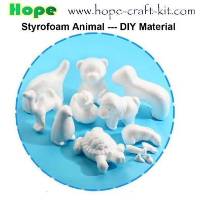 China EPS Styrofoam Foam Animal Fruit for Kids Hobbies DIY Material and Christmas OEM ODM Various Shapes Size STEM INNOVATION for sale