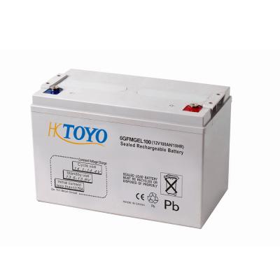 China AGM storage deep cycle AGM 12V100AH 150AH 200AH 250AH gel lead acid battery set by solar vrla for sale