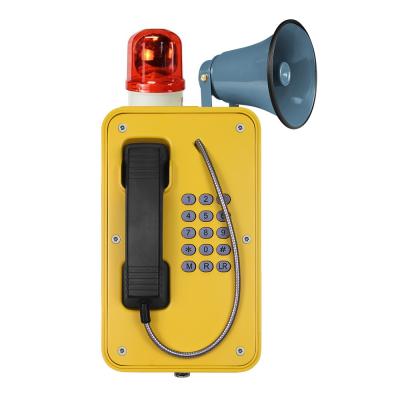 Chine Téléphone industriel d'émission pour l'urgence, interphone imperméable de SOS avec le klaxon à vendre