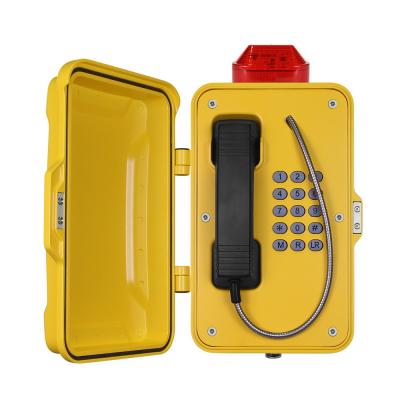 中国 点滅ランプと耐候性がある防水頑丈なアナログの電話 販売のため