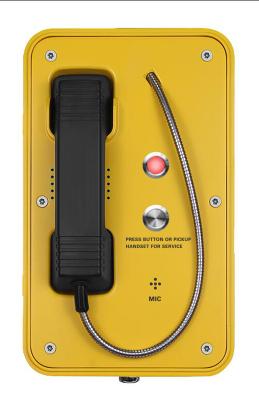 Chine Téléphone IP67 automatique marin avec le voyant de signalisation, interphone industriel de extraction de SOS à vendre
